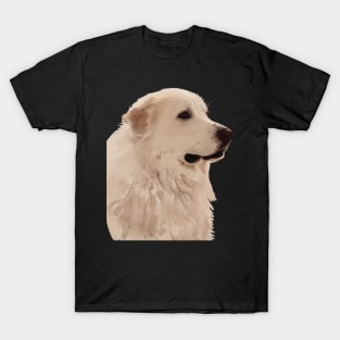 Great White Pyrenees Dog T-Shirt